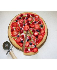 Pizza de Frutas Vermelhas Pizza de Frutas Vermelhas