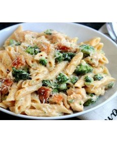 Penne com Brócolis Penne com Brócolis