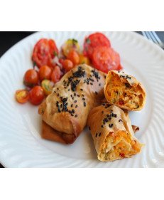 Rolls de Frango cremoso